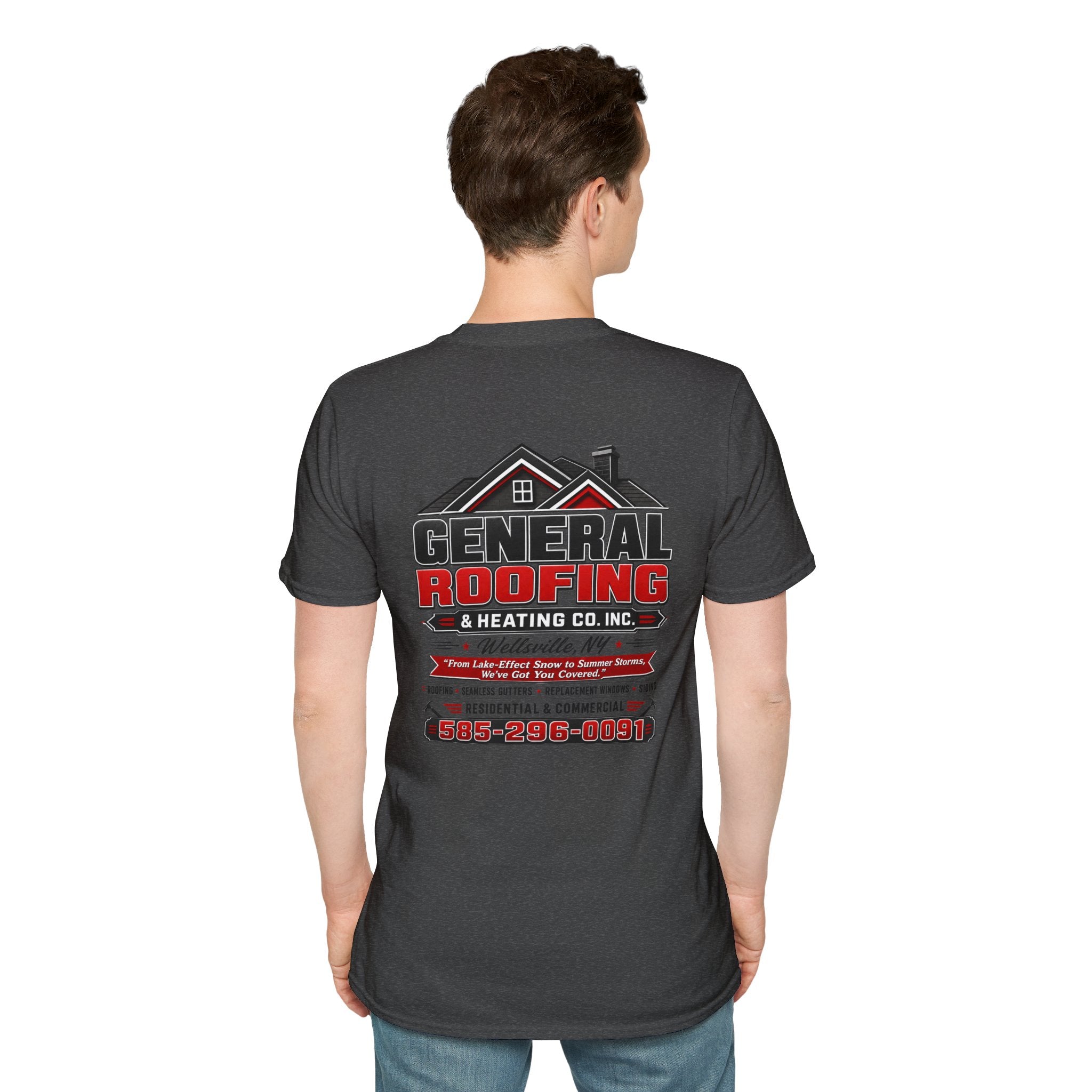 "General Roofing" Logo Tee | Construction Trades Workwear