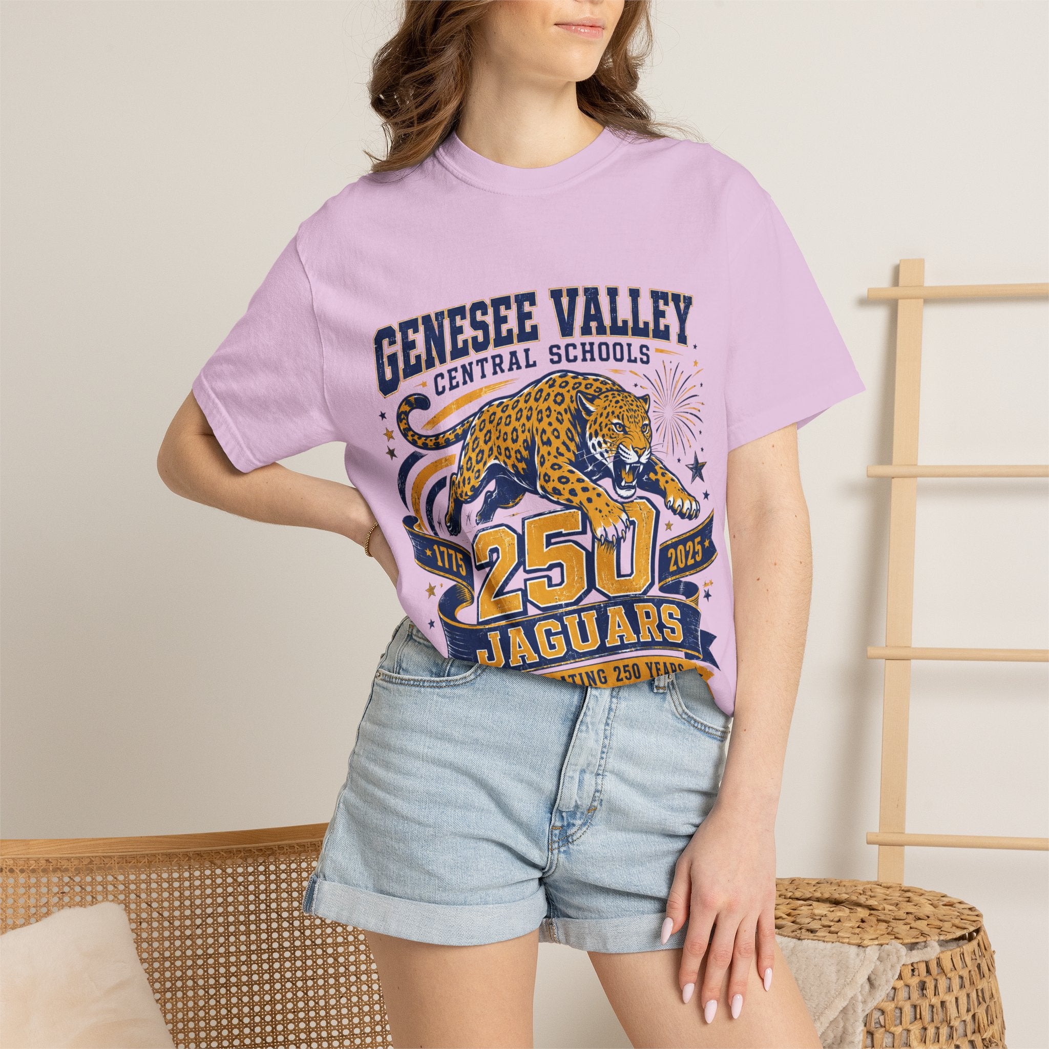 Genesee Valley Jaguars 250th Anniversary T-Shirt