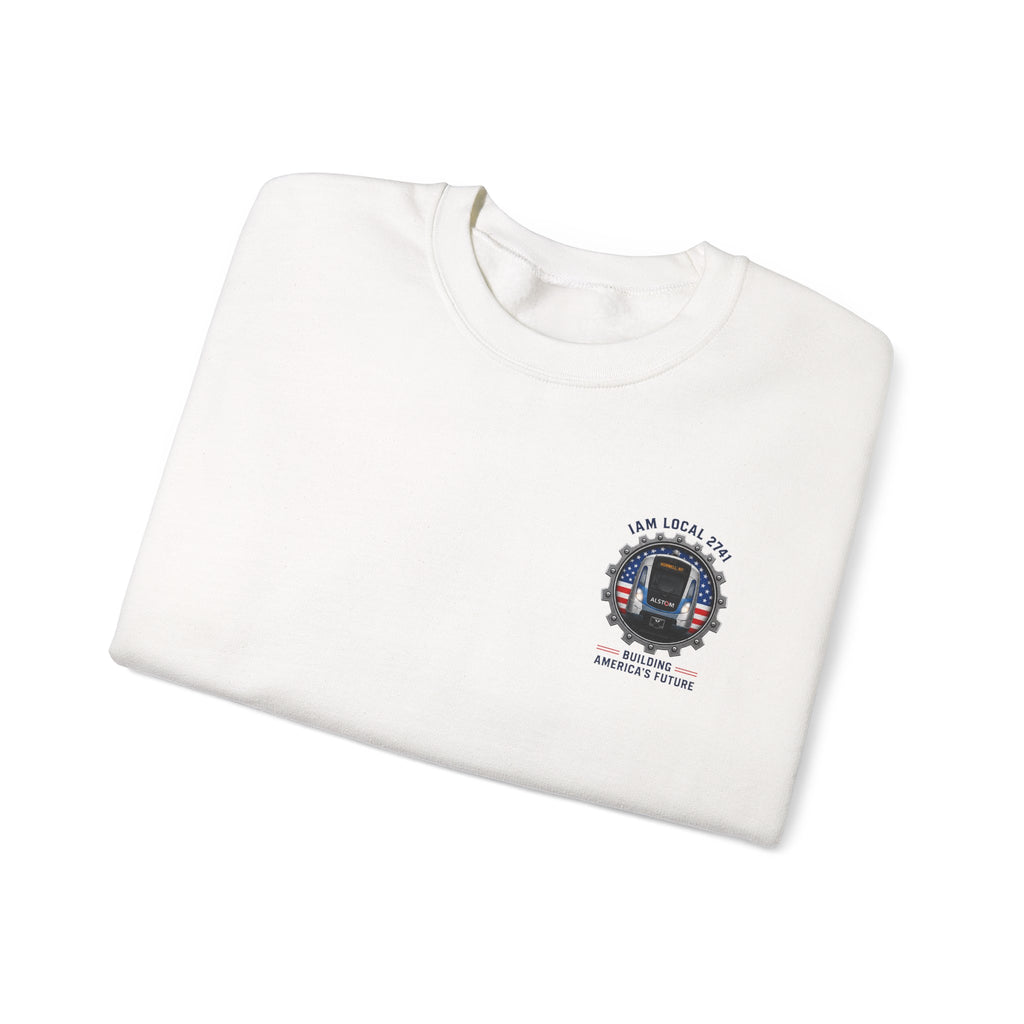 Union Pride Sweatshirt — "I Am Local 2741" 250 Years American Innovators Crewneck