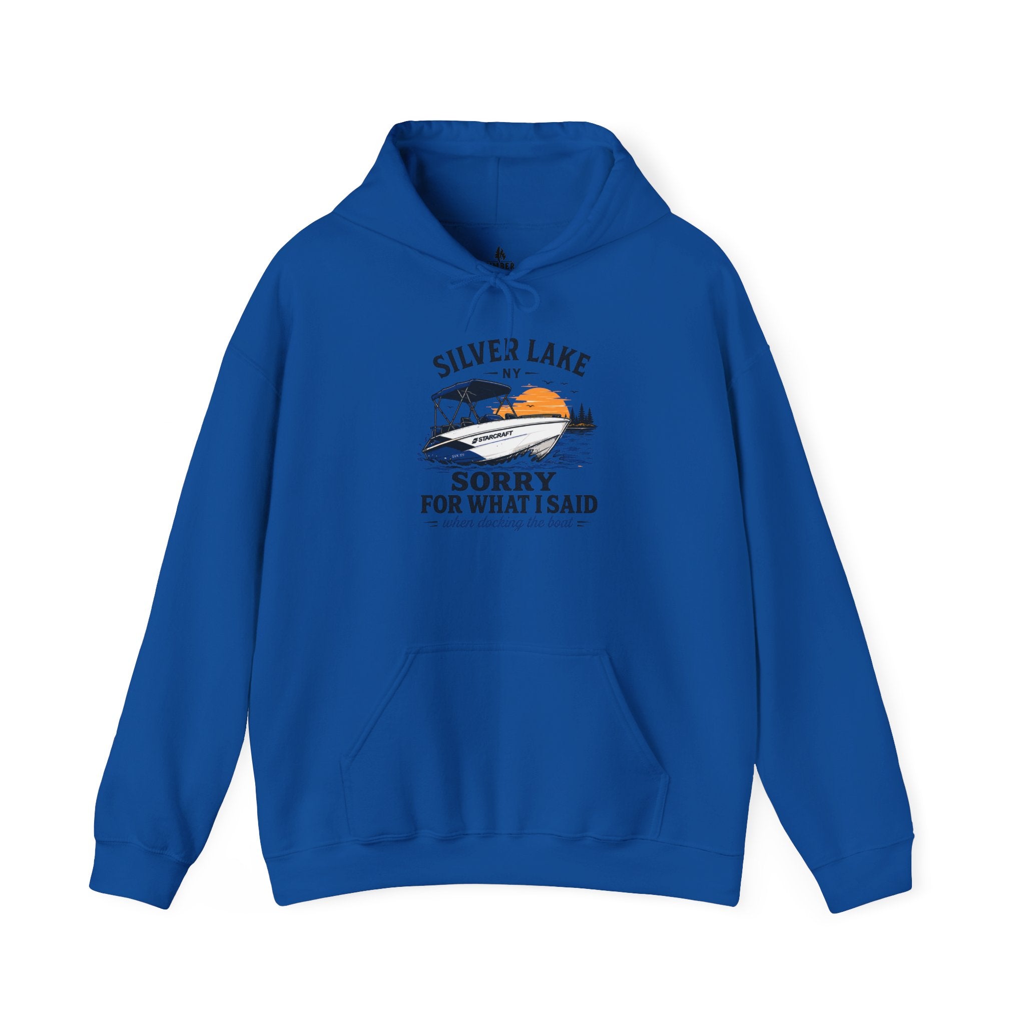 I'm Sorry Silver lake Heavy Blend™ Hooded Sweatshirt