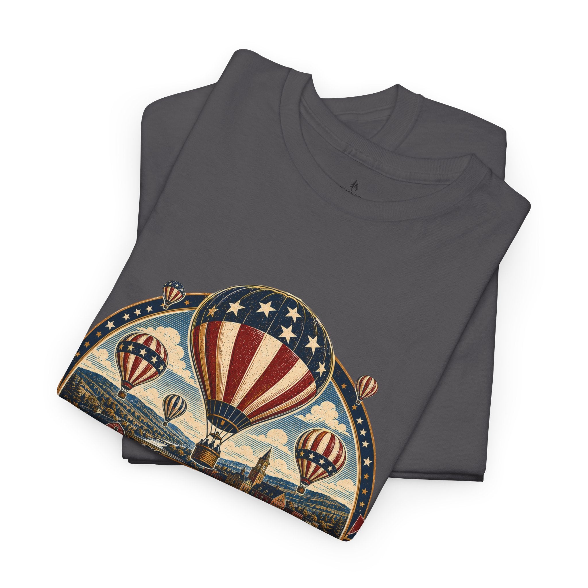 Wellsville NY Balloon Rally 2026 America 250 Vintage Festival T-Shirt