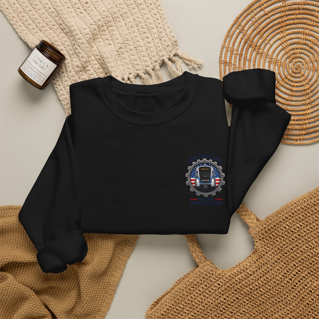 Union Pride Sweatshirt — "I Am Local 2741" 250 Years American Innovators Crewneck