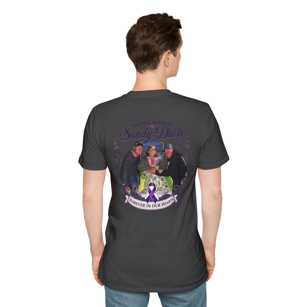 'Sandy Davis' Memorial Ribbon  Tee