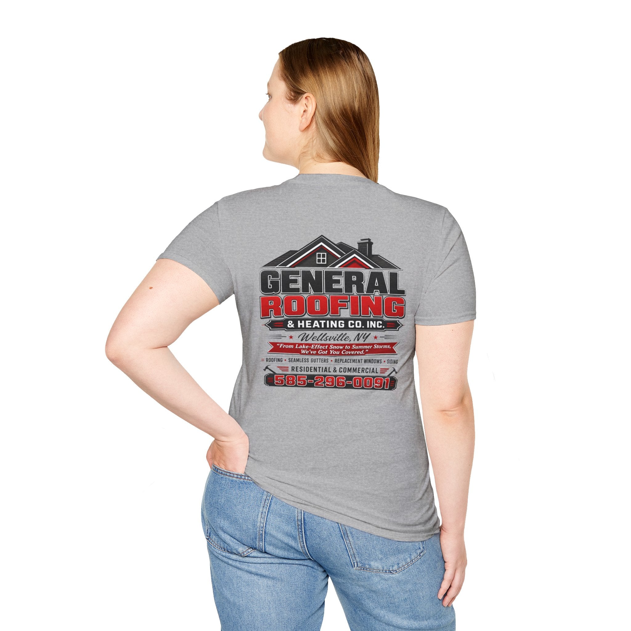 "General Roofing" Logo Tee | Construction Trades Workwear