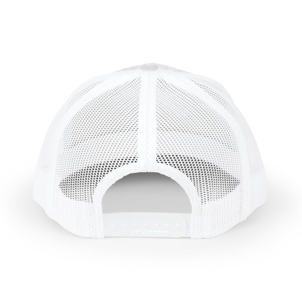 Yacht Club Trucker Hat — Alma Pond Oars Snapback Cap