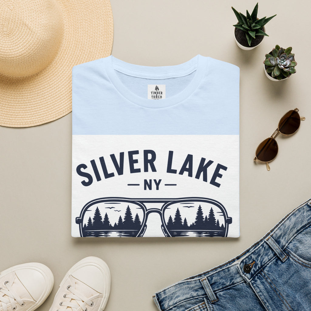 Lake Mode ON Silver Lake Softstyle T-Shirt