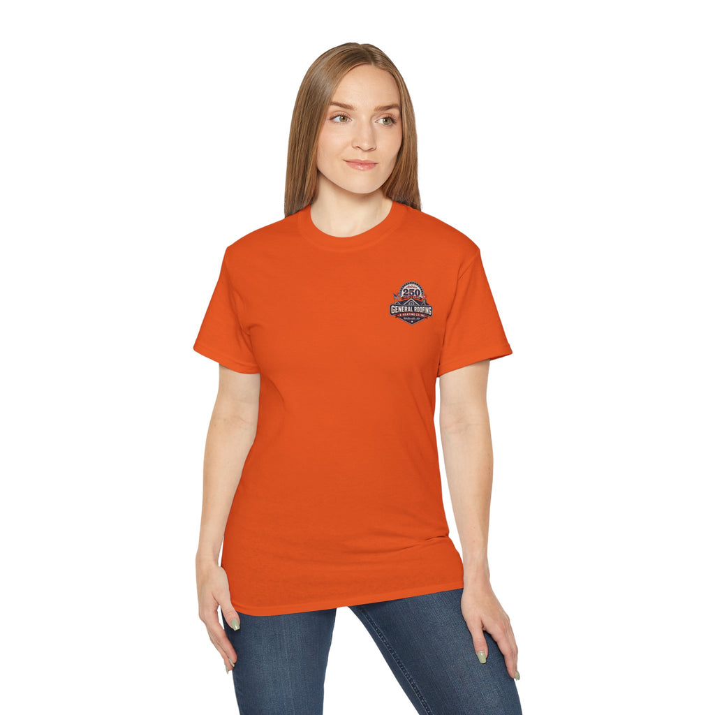 "General Roofing" Patriotic Logo T‑Shirt