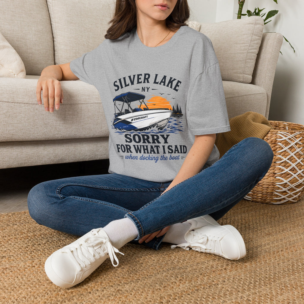 Silver Lake NY “Sorry What I Said When I Was Docking” T-Shirt