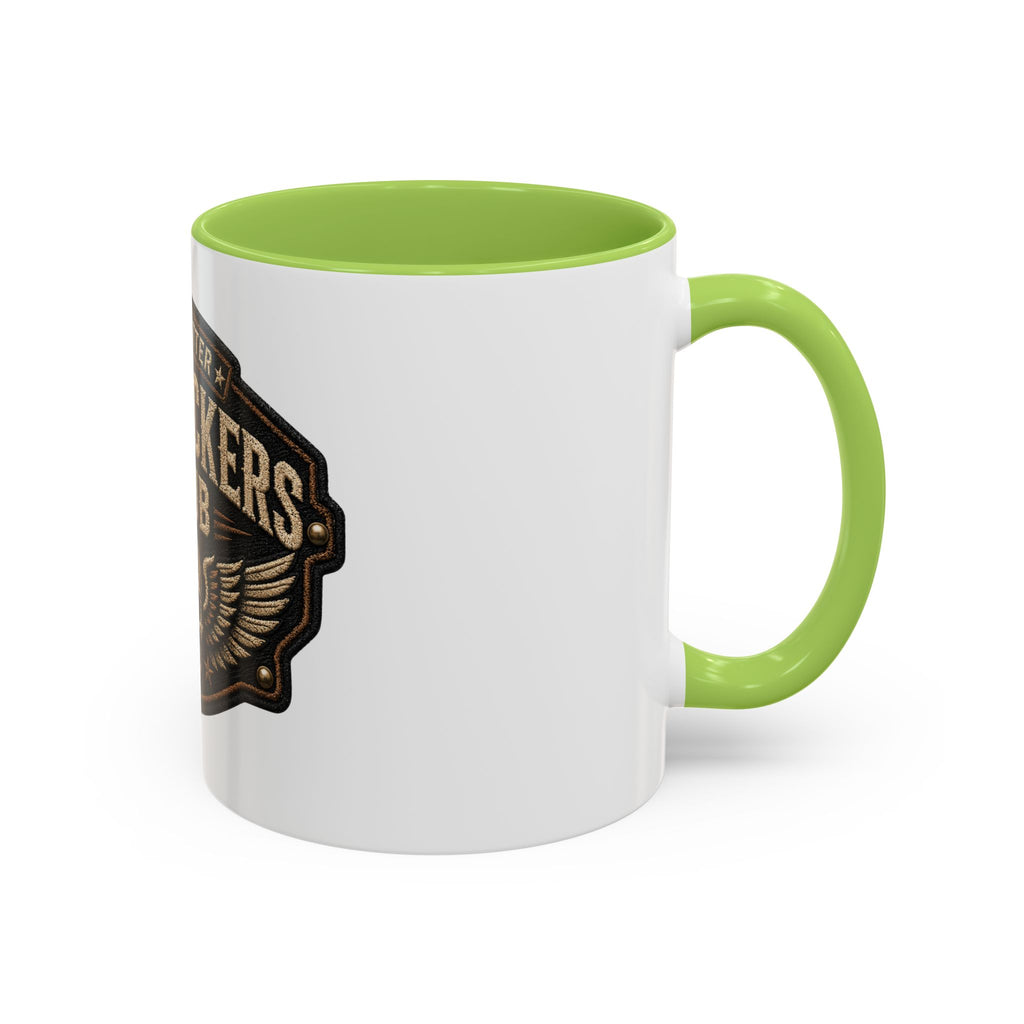 Ceramic Mug — "Old Fuckers Club" Vintage Skull Coffee Cup (11/15oz)