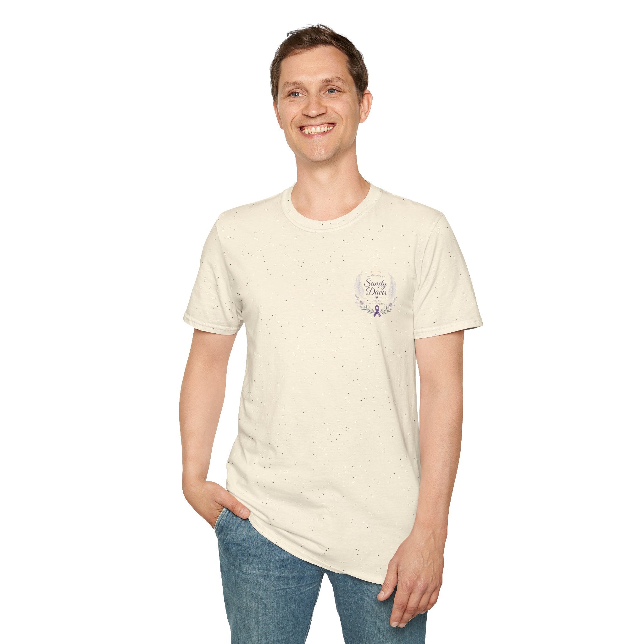 'Sandy Davis' Memorial Ribbon  Tee