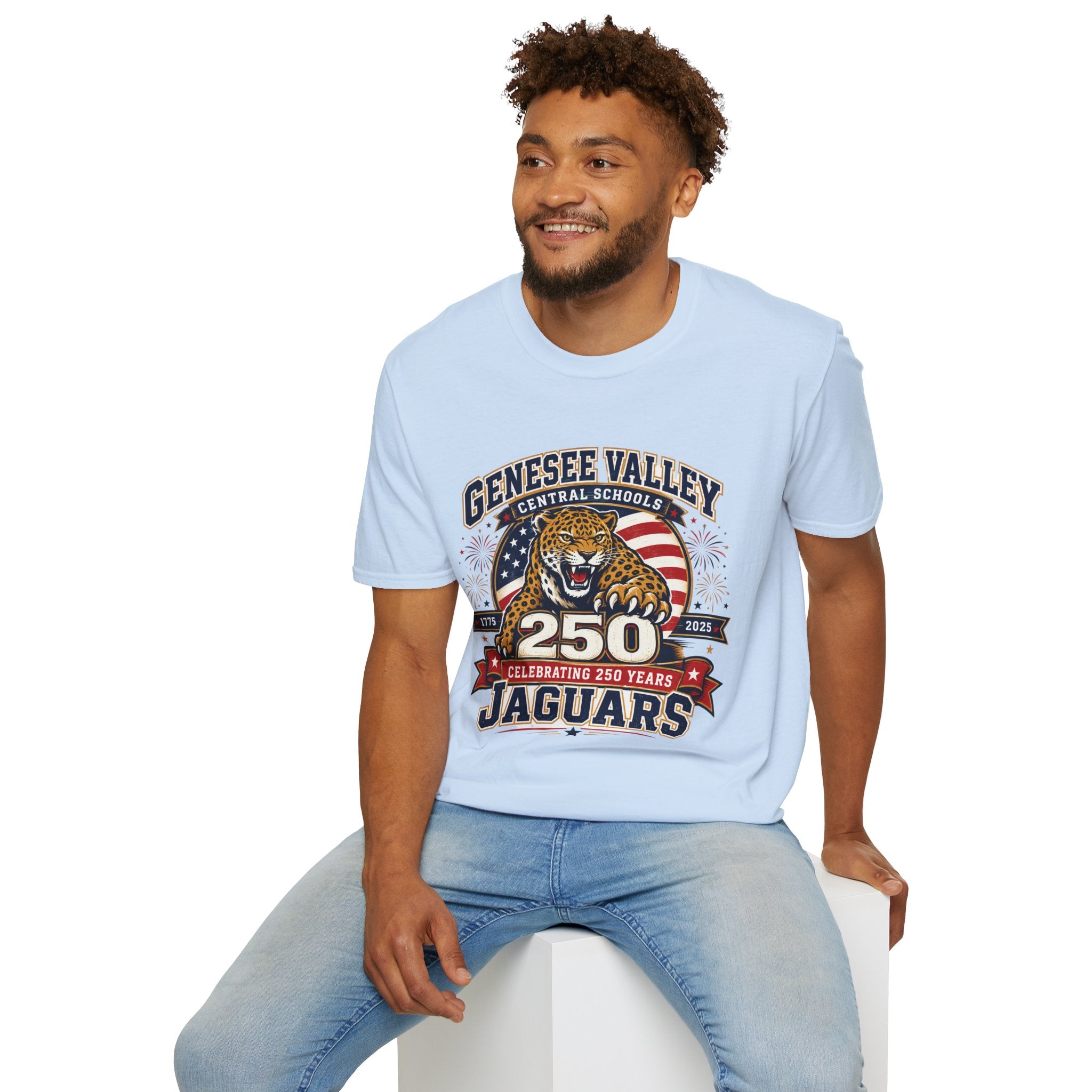 Genesee Valley Jaguars 250th Anniversary T-Shirt