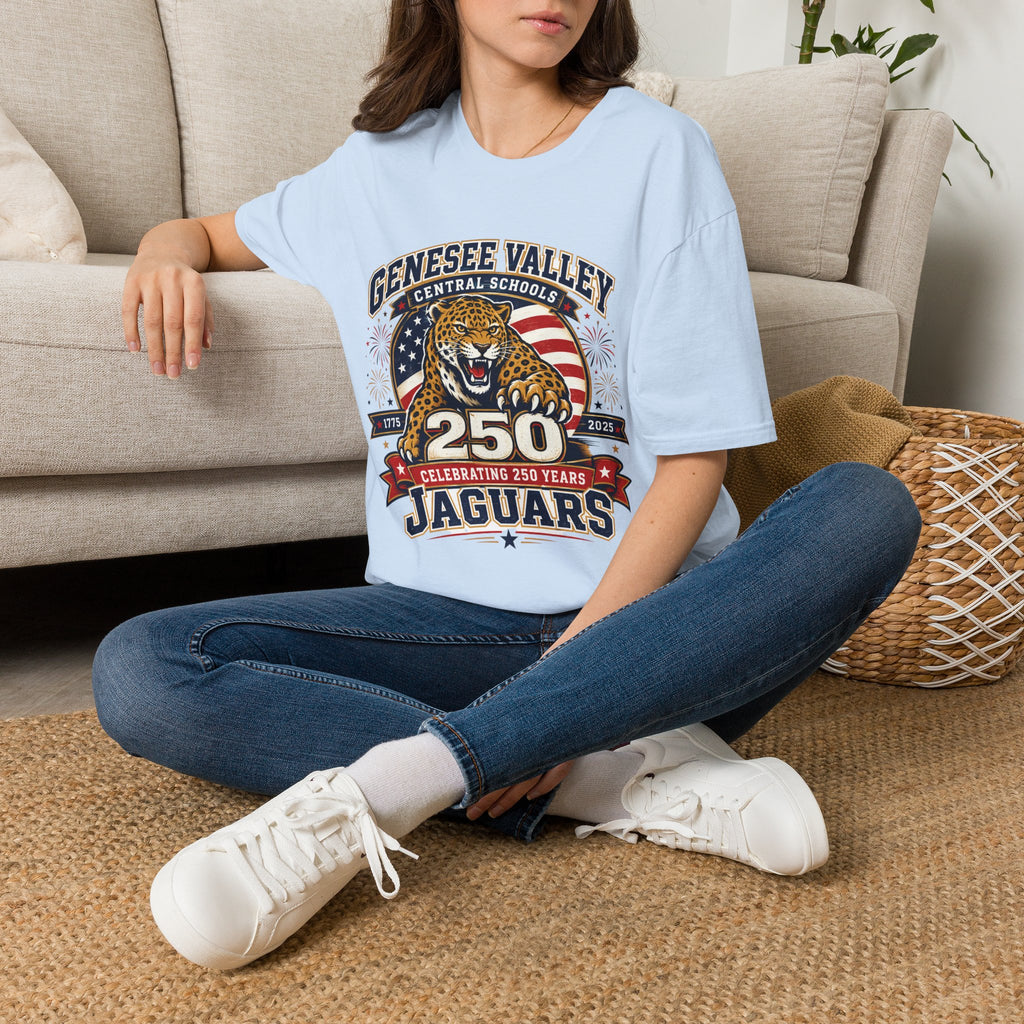 Genesee Valley Jaguars 250th Anniversary T-Shirt