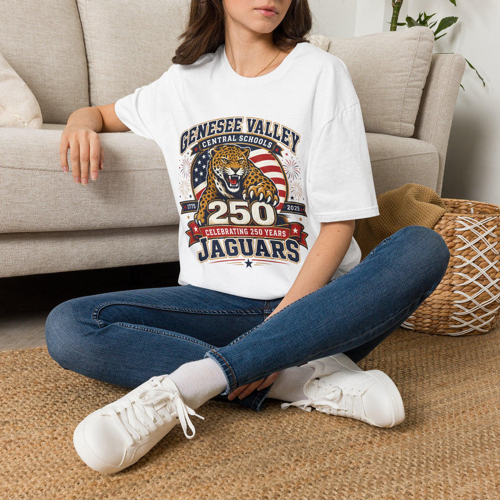 Genesee Valley Jaguars 250th Anniversary T-Shirt
