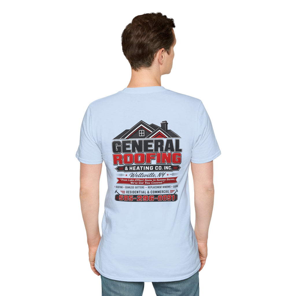 "General Roofing" Logo Tee | Construction Trades Workwear