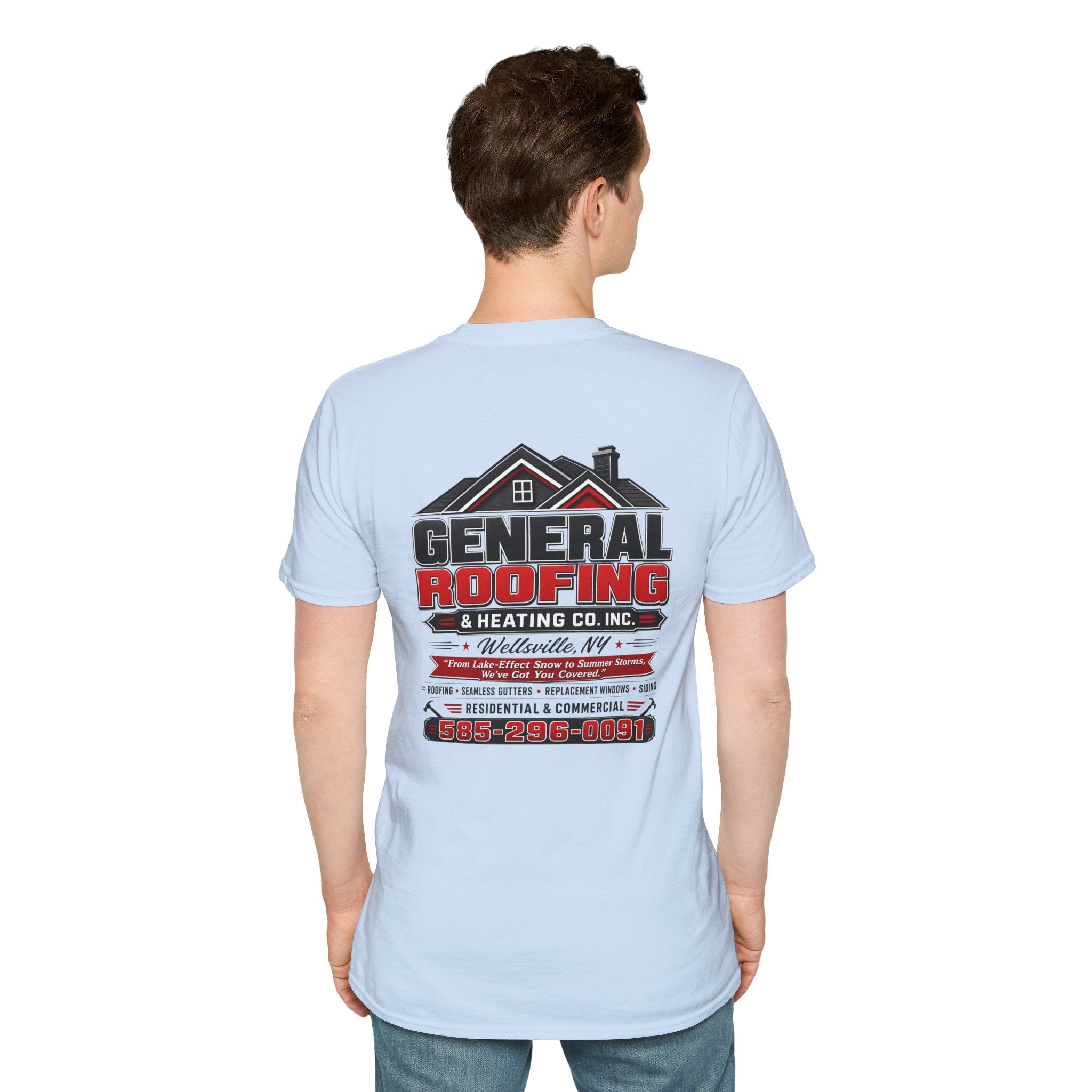 "General Roofing" Logo Tee | Construction Trades Workwear