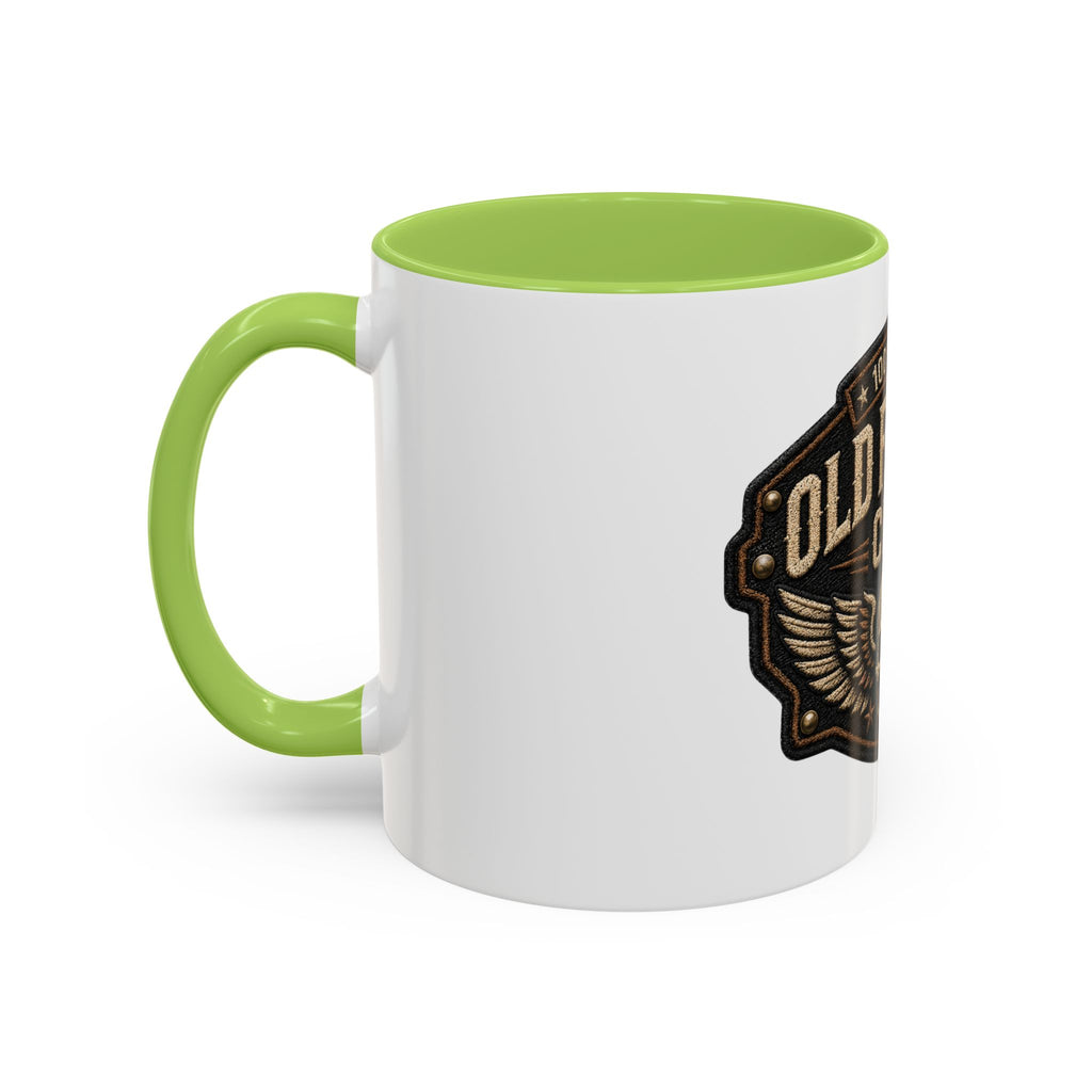 Ceramic Mug — "Old Fuckers Club" Vintage Skull Coffee Cup (11/15oz)