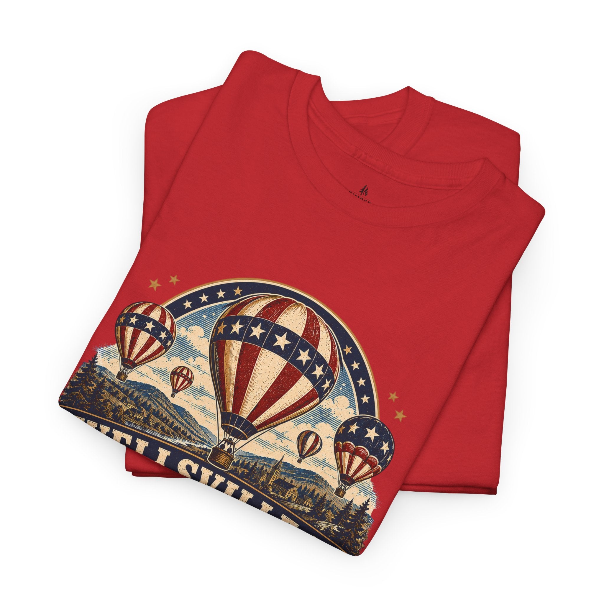 Balloon Rally T‑Shirt - Wellsville NY 2026 Hot Air Balloon Rally Vintage Festival Tee