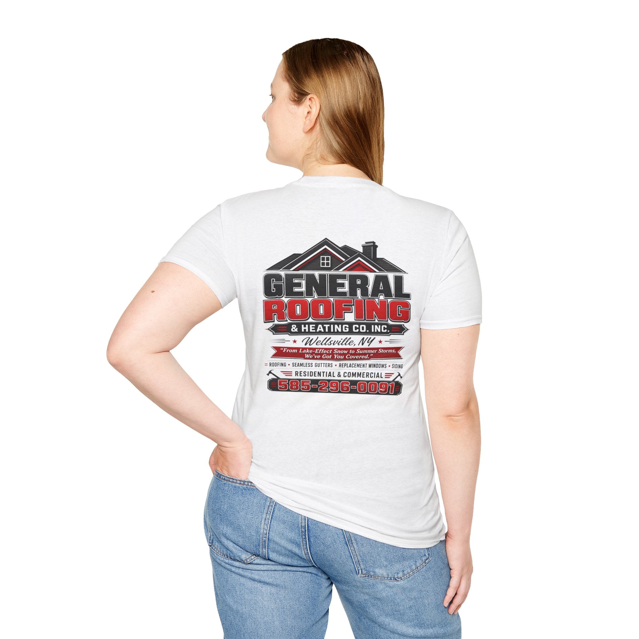 "General Roofing" Logo Tee | Construction Trades Workwear