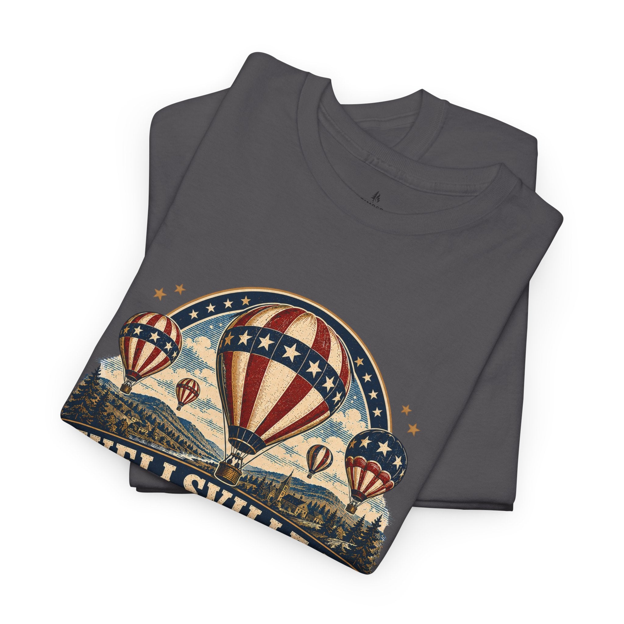 Balloon Rally T‑Shirt - Wellsville NY 2026 Hot Air Balloon Rally Vintage Festival Tee