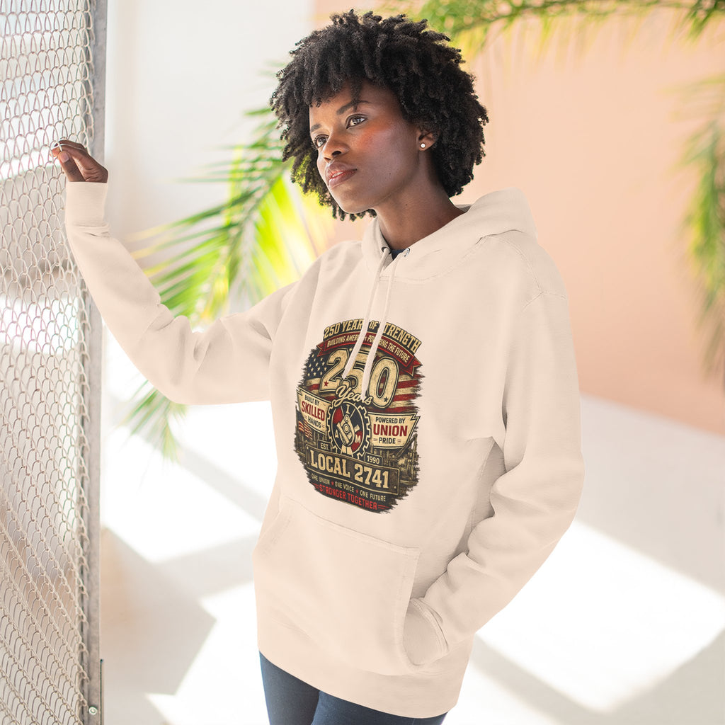 IAM Local 2741 | 250 Years Strong Commemorative Hoodie