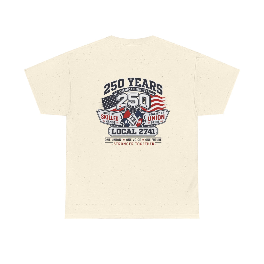 Local 2741 Union Pride 250 Celebration Tee