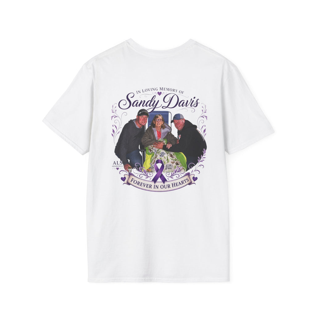 'Sandy Davis' Memorial Ribbon  Tee
