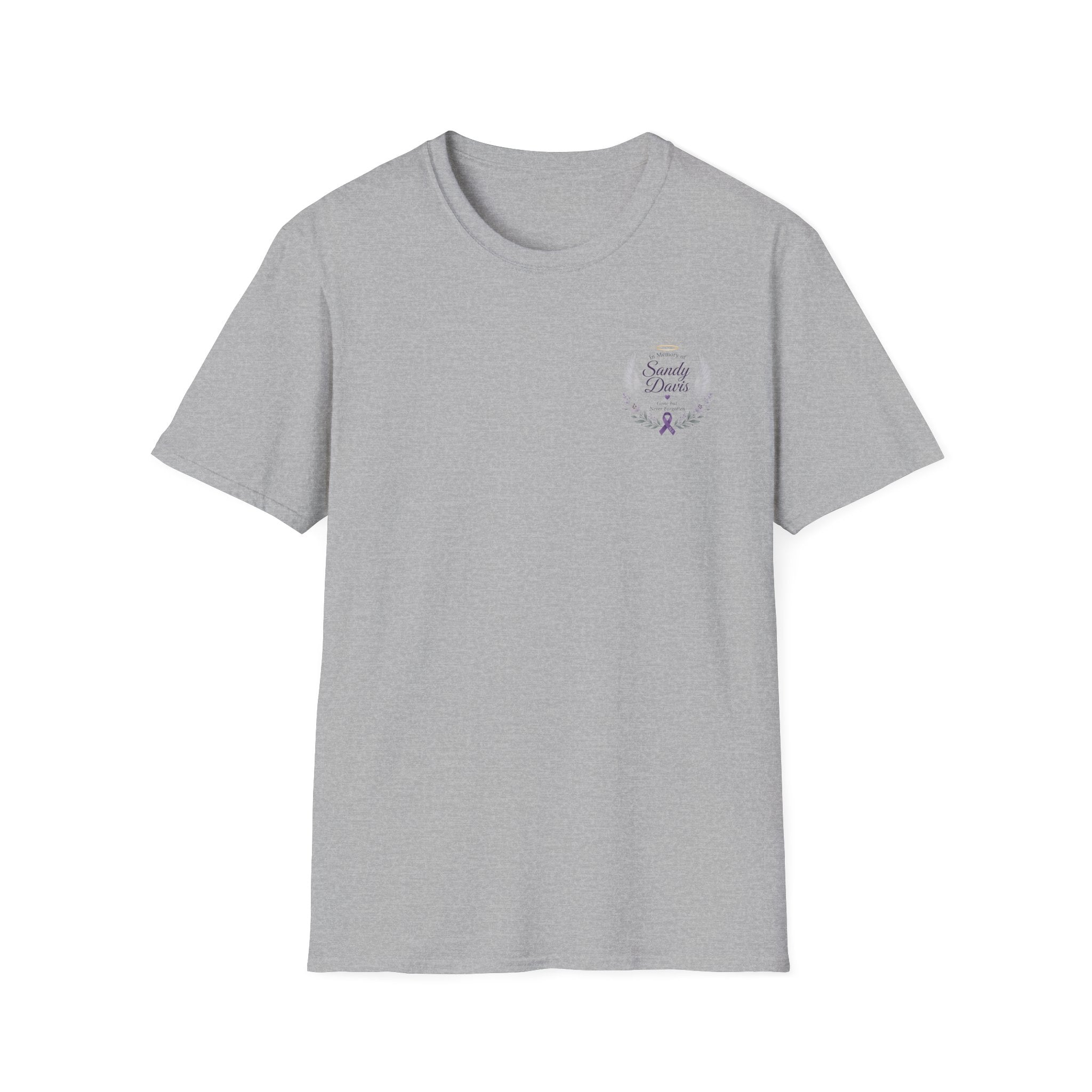 'Sandy Davis' Memorial Ribbon  Tee