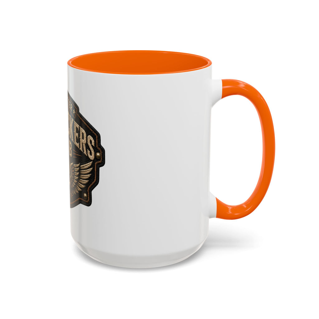 Ceramic Mug — "Old Fuckers Club" Vintage Skull Coffee Cup (11/15oz)