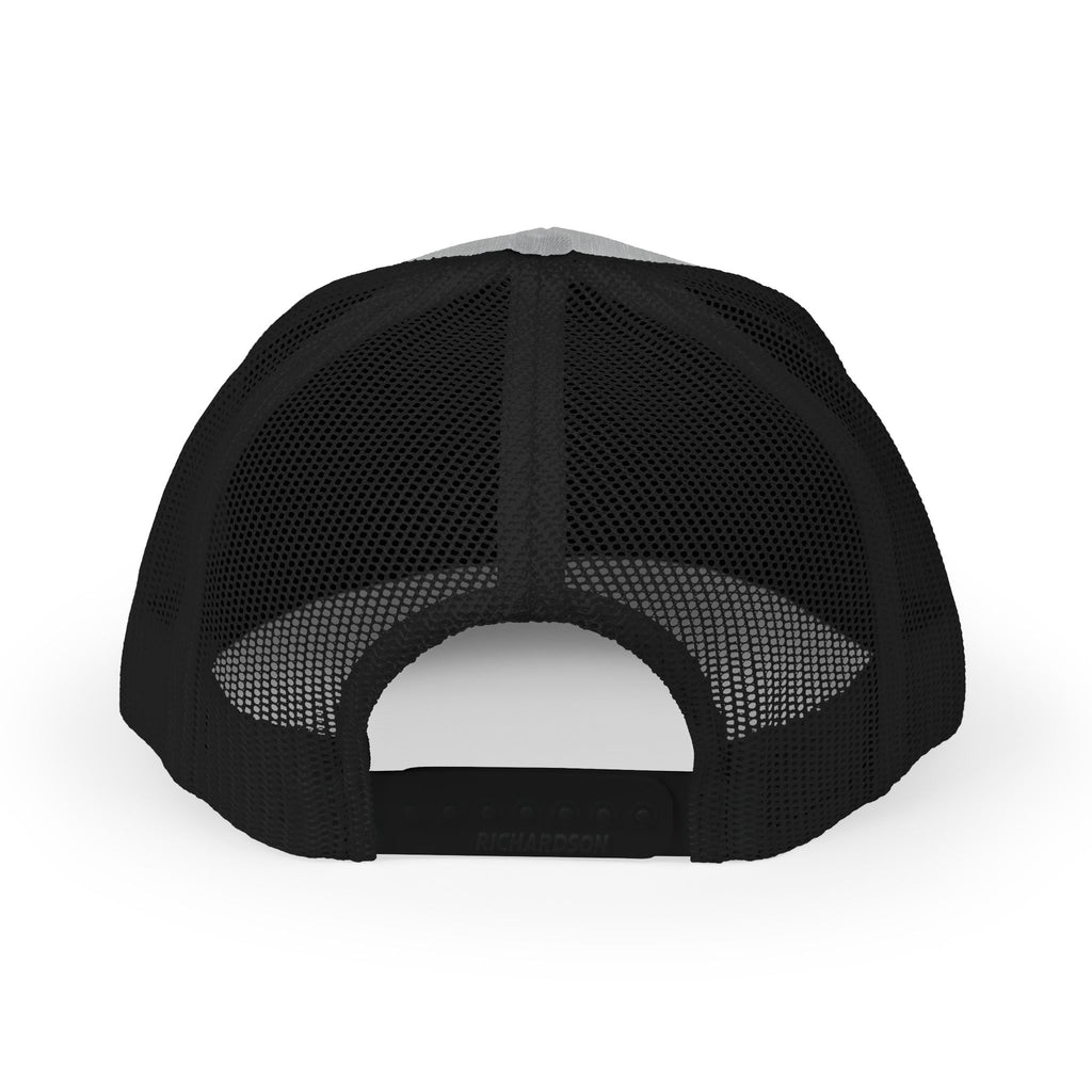 Silver Lake, NY Fishing Team Trucker Cap — Retro Bass Graphic Snapback
