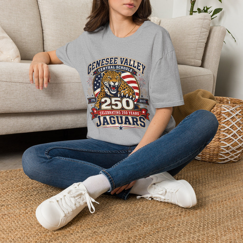 Genesee Valley Jaguars 250th Anniversary T-Shirt