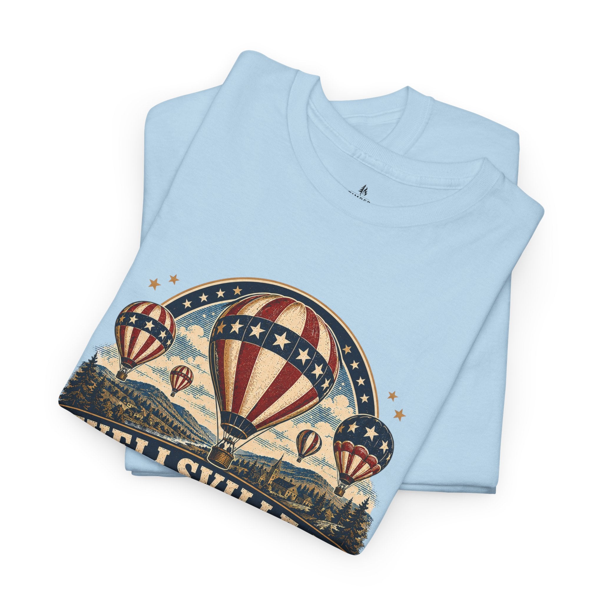 Balloon Rally T‑Shirt - Wellsville NY 2026 Hot Air Balloon Rally Vintage Festival Tee