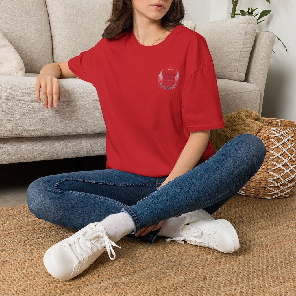 'Sandy Davis' Memorial Ribbon  Tee
