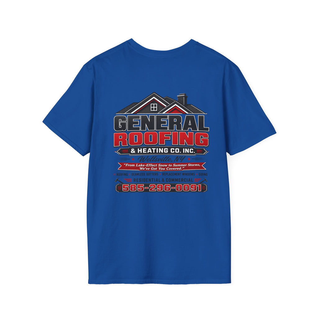 "General Roofing" Logo Tee | Construction Trades Workwear