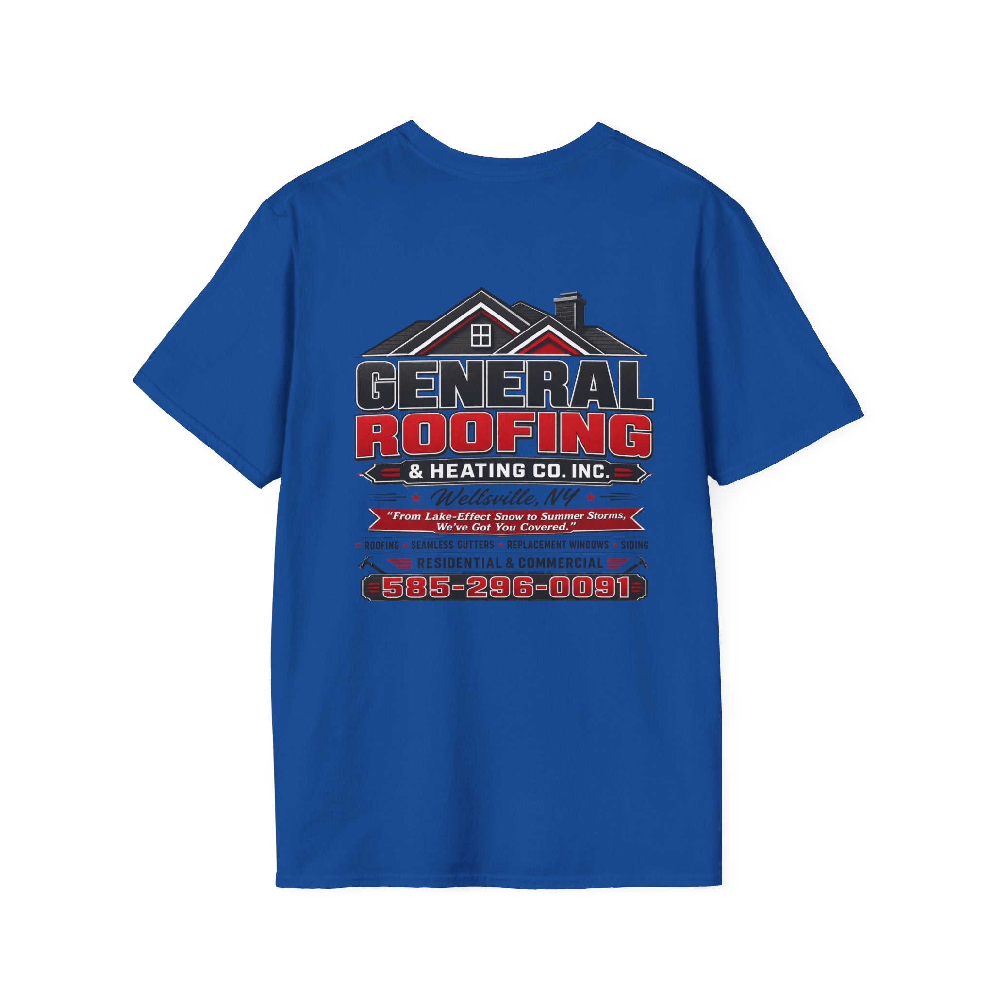 "General Roofing" Logo Tee | Construction Trades Workwear
