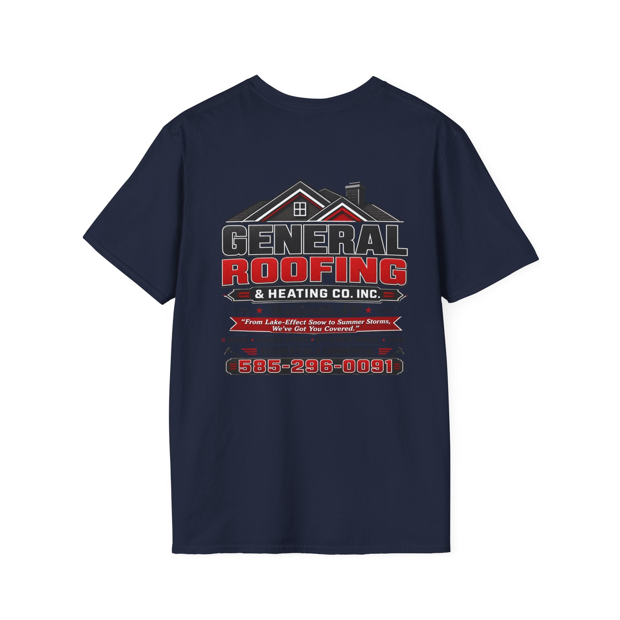 "General Roofing" Logo Tee | Construction Trades Workwear