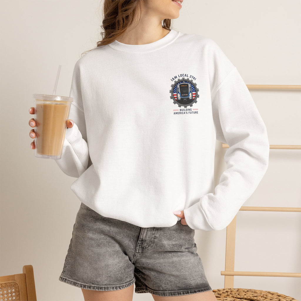 Union Pride Sweatshirt — "I Am Local 2741" 250 Years American Innovators Crewneck