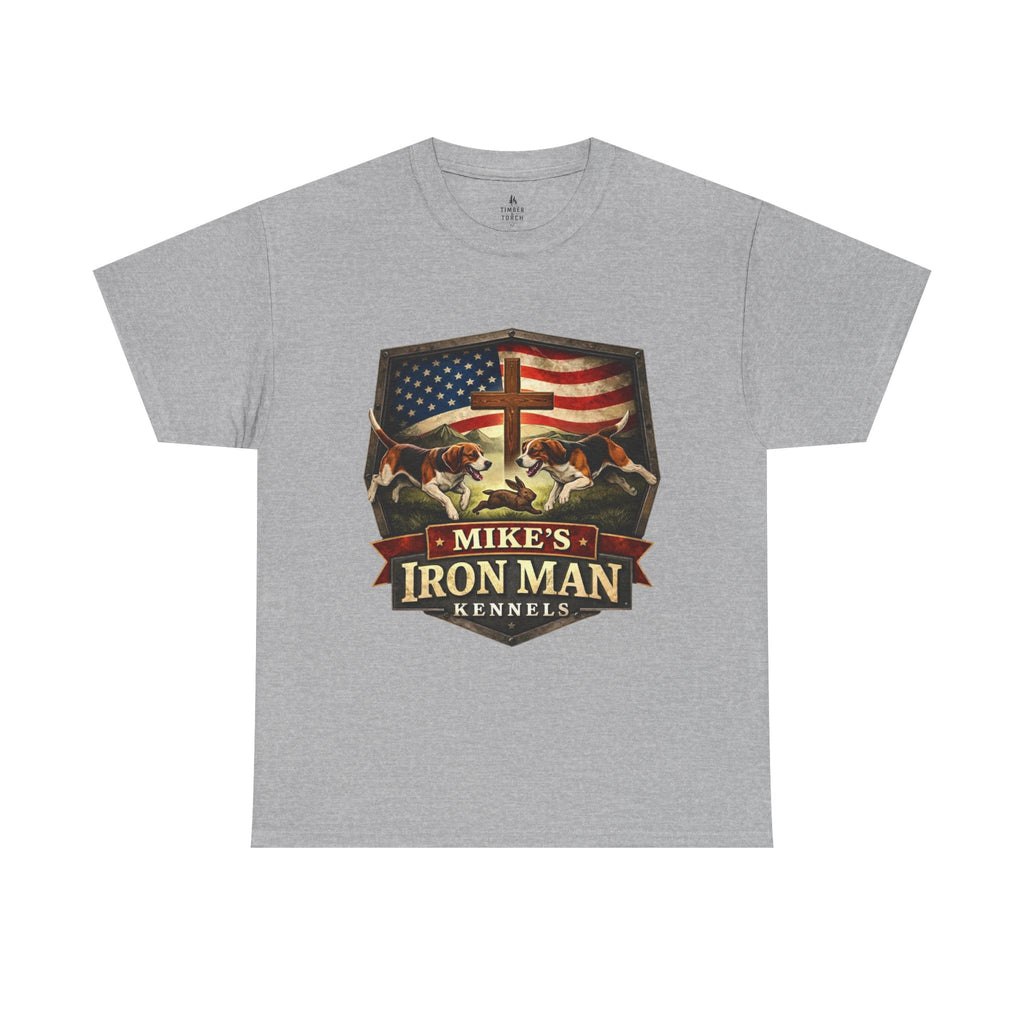 Mike’s Iron Man Kennels Patriotic Dog Lover Tee