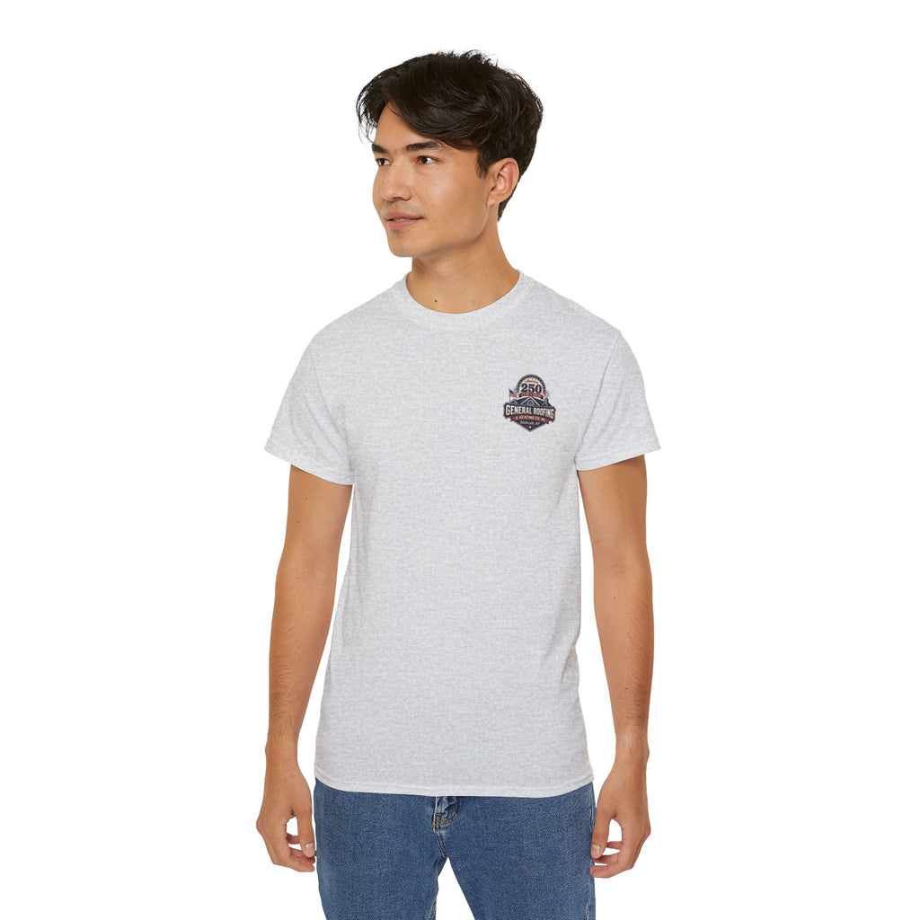 "General Roofing" Patriotic Logo T‑Shirt