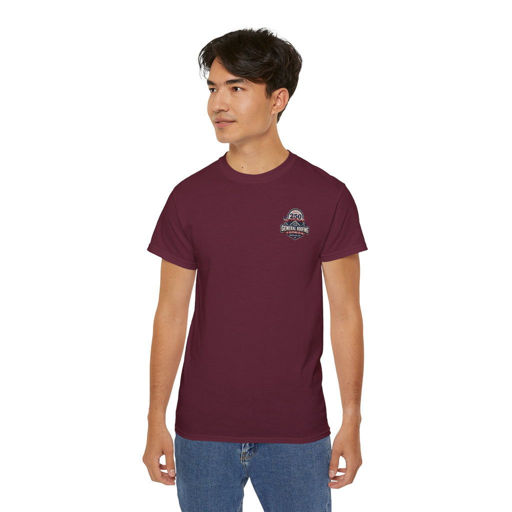 "General Roofing" Patriotic Logo T‑Shirt