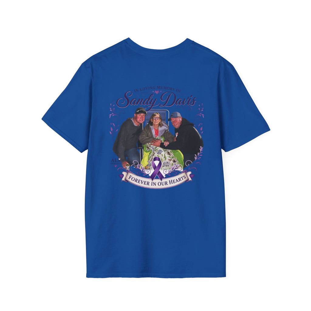 'Sandy Davis' Memorial Ribbon  Tee