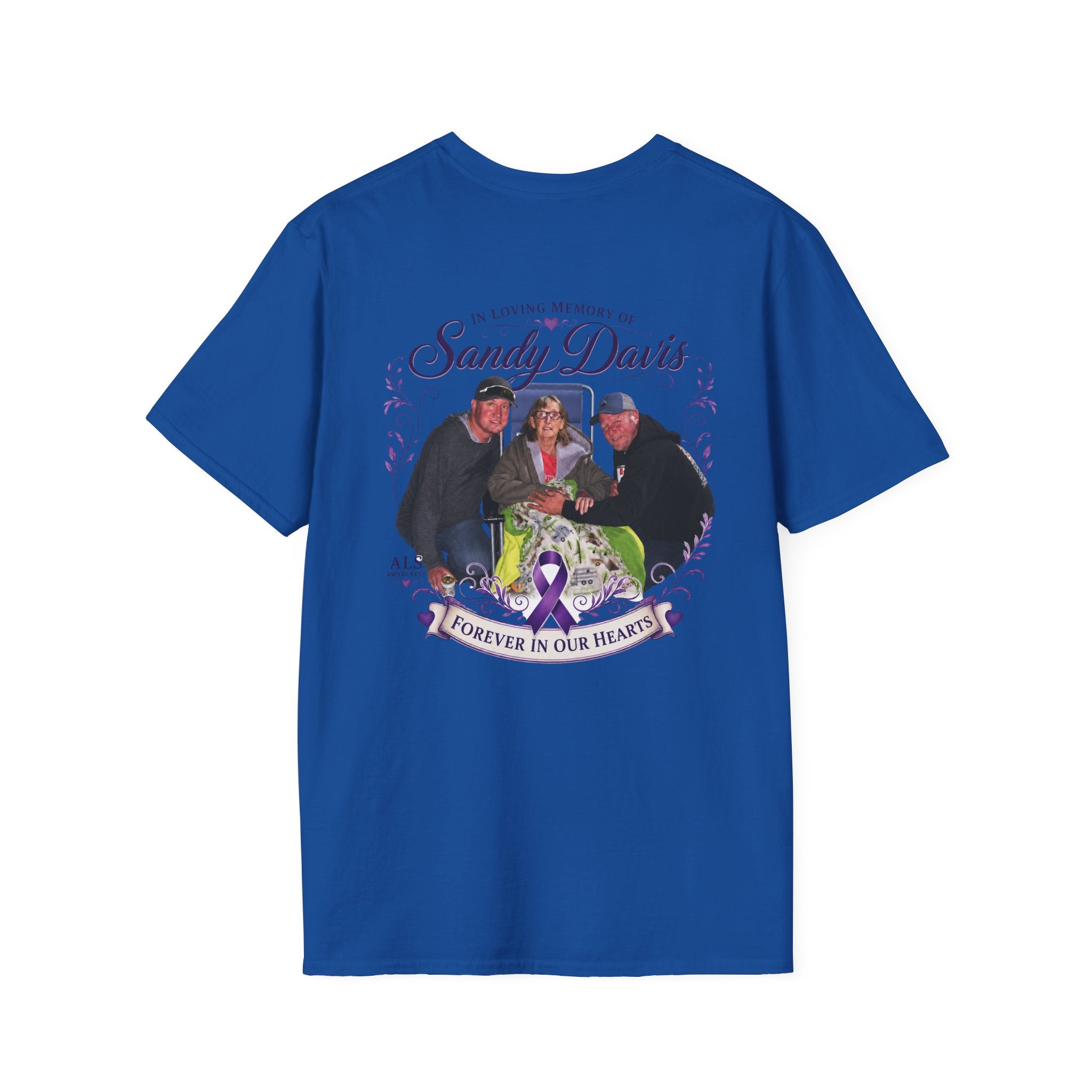 'Sandy Davis' Memorial Ribbon  Tee