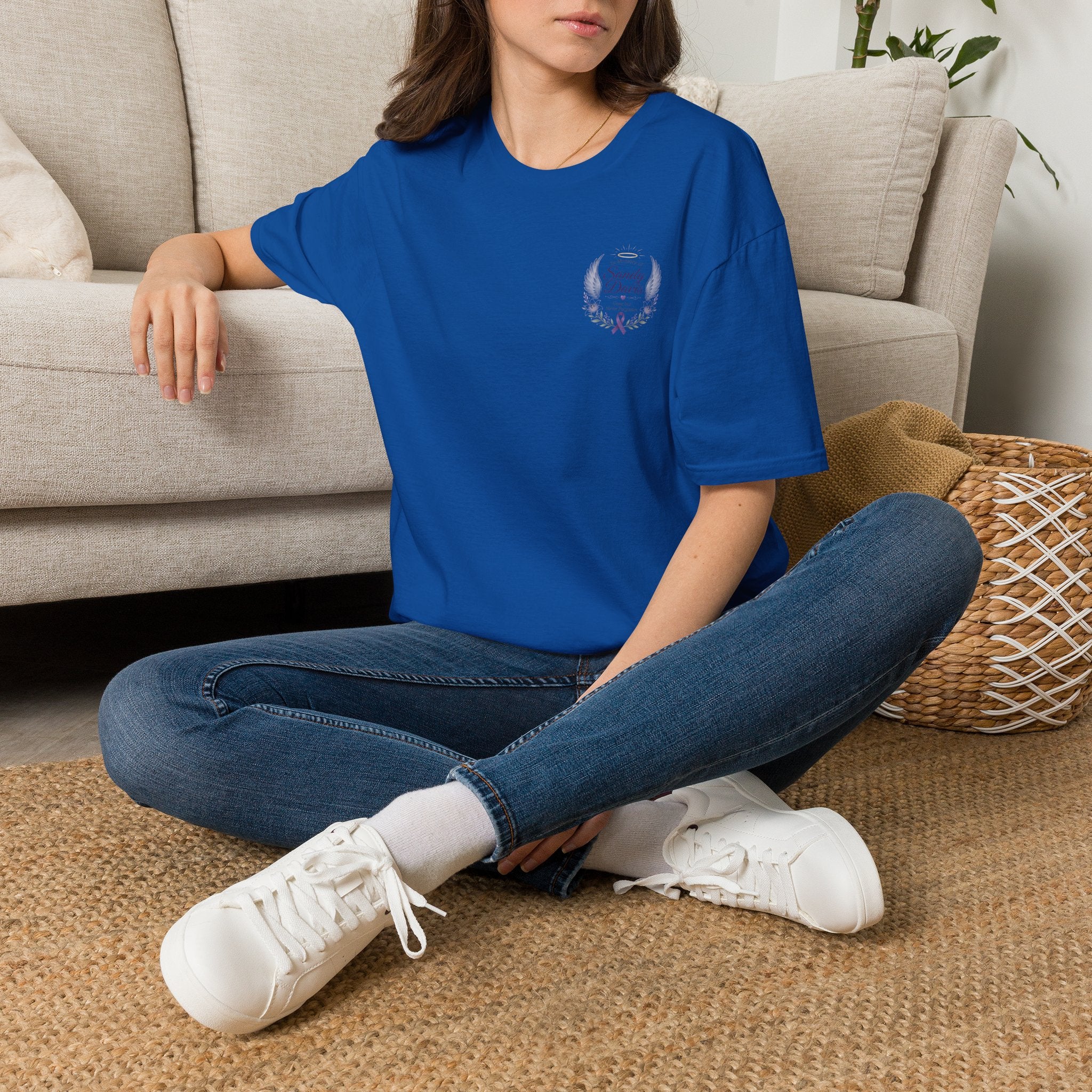 'Sandy Davis' Memorial Ribbon  Tee