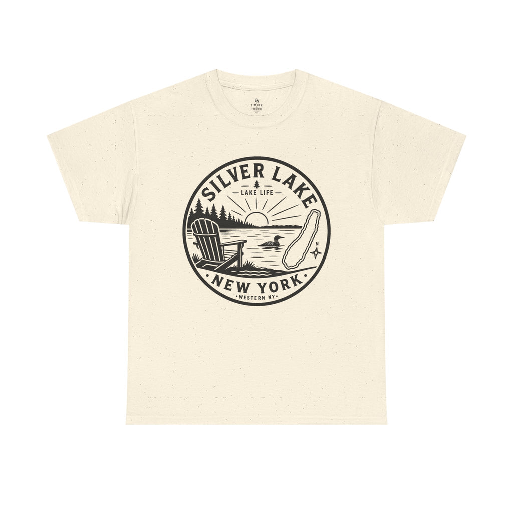 Silver Lake New York Lake Life T-Shirt