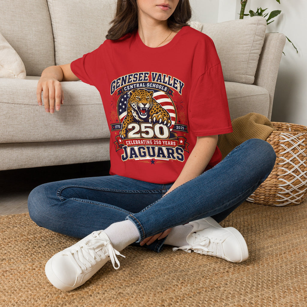 Genesee Valley Jaguars 250th Anniversary T-Shirt