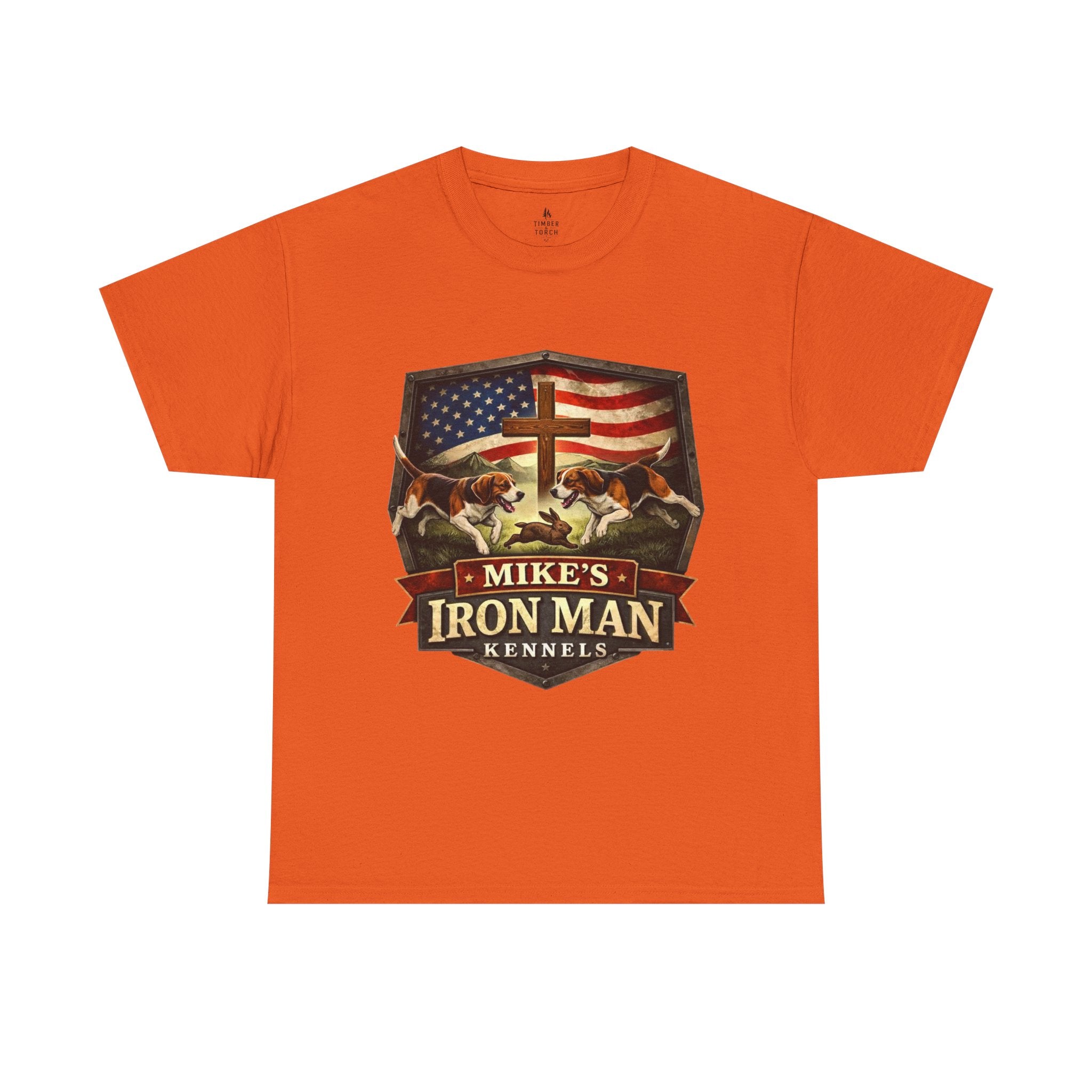 Mike’s Iron Man Kennels Patriotic Dog Lover Tee