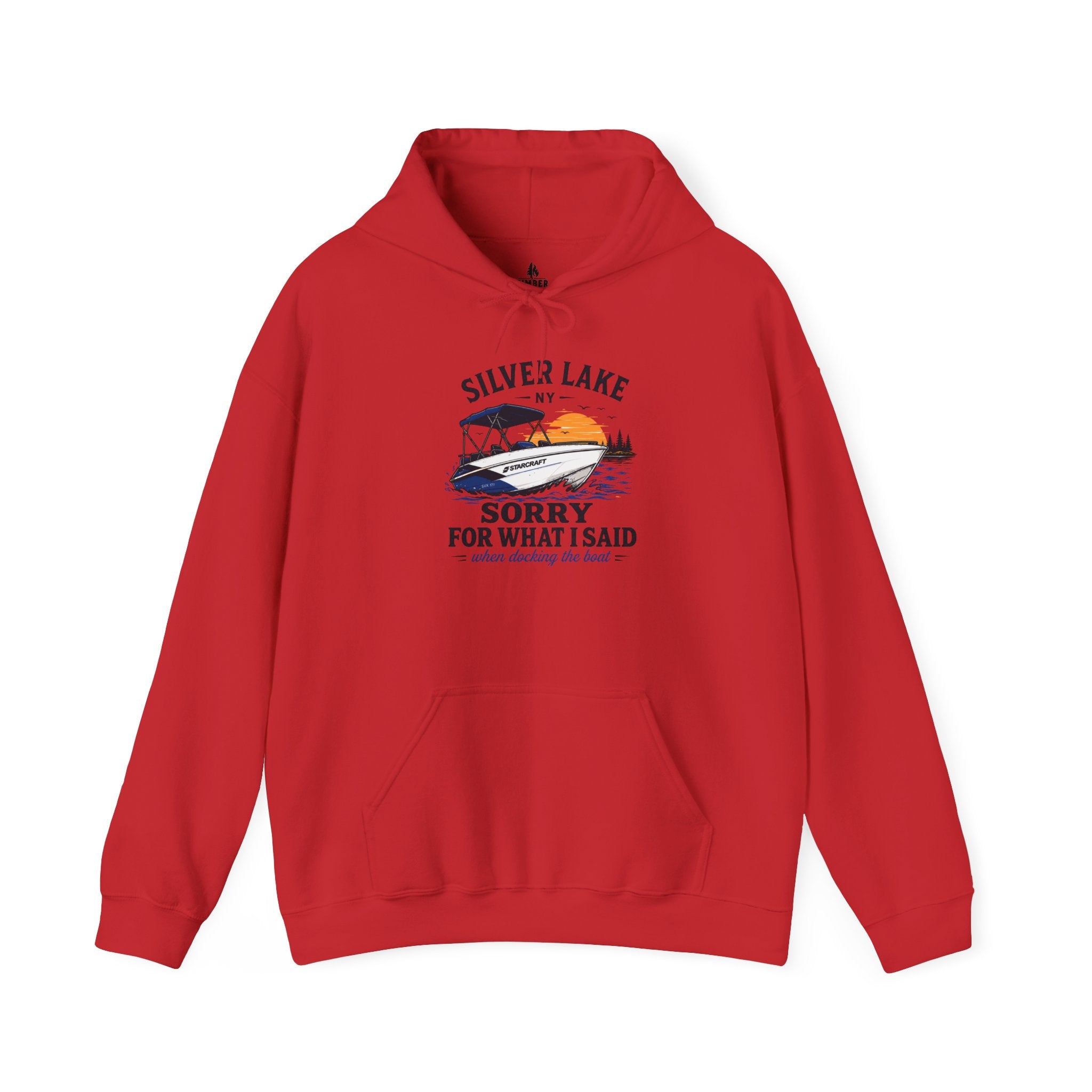 I'm Sorry Silver lake Heavy Blend™ Hooded Sweatshirt