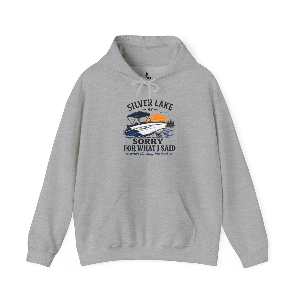 I'm Sorry Silver lake Heavy Blend™ Hooded Sweatshirt