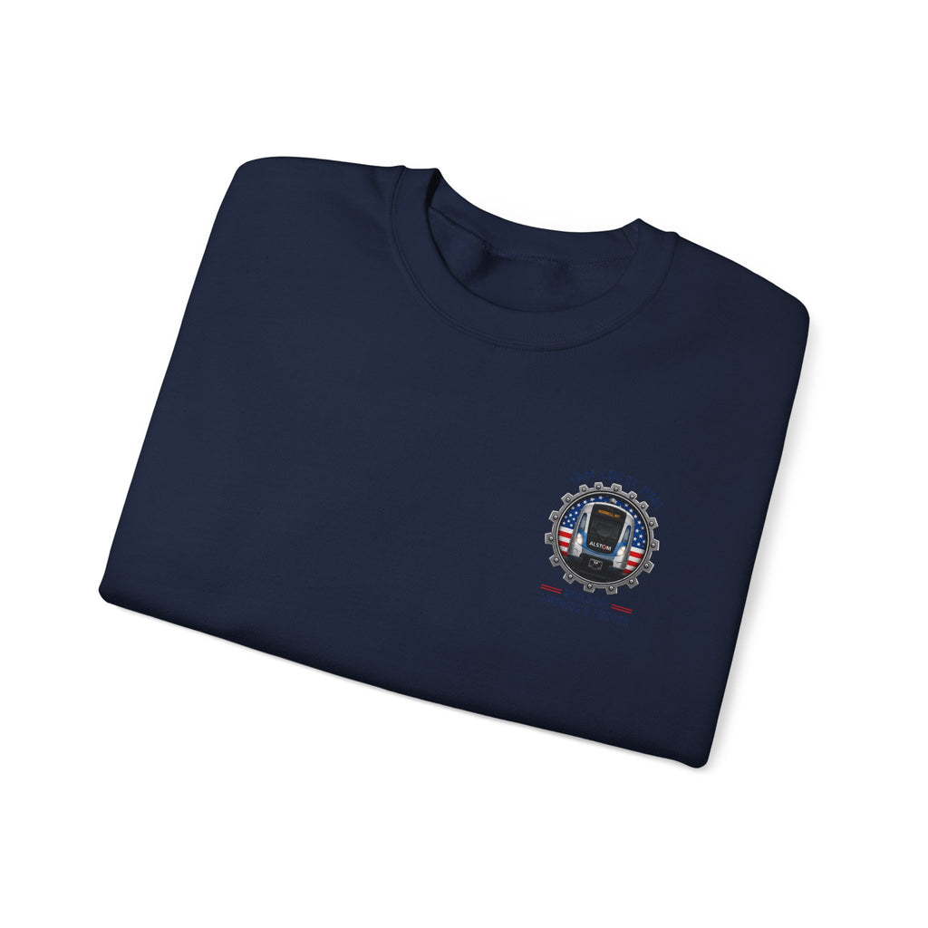 Union Pride Sweatshirt — "I Am Local 2741" 250 Years American Innovators Crewneck