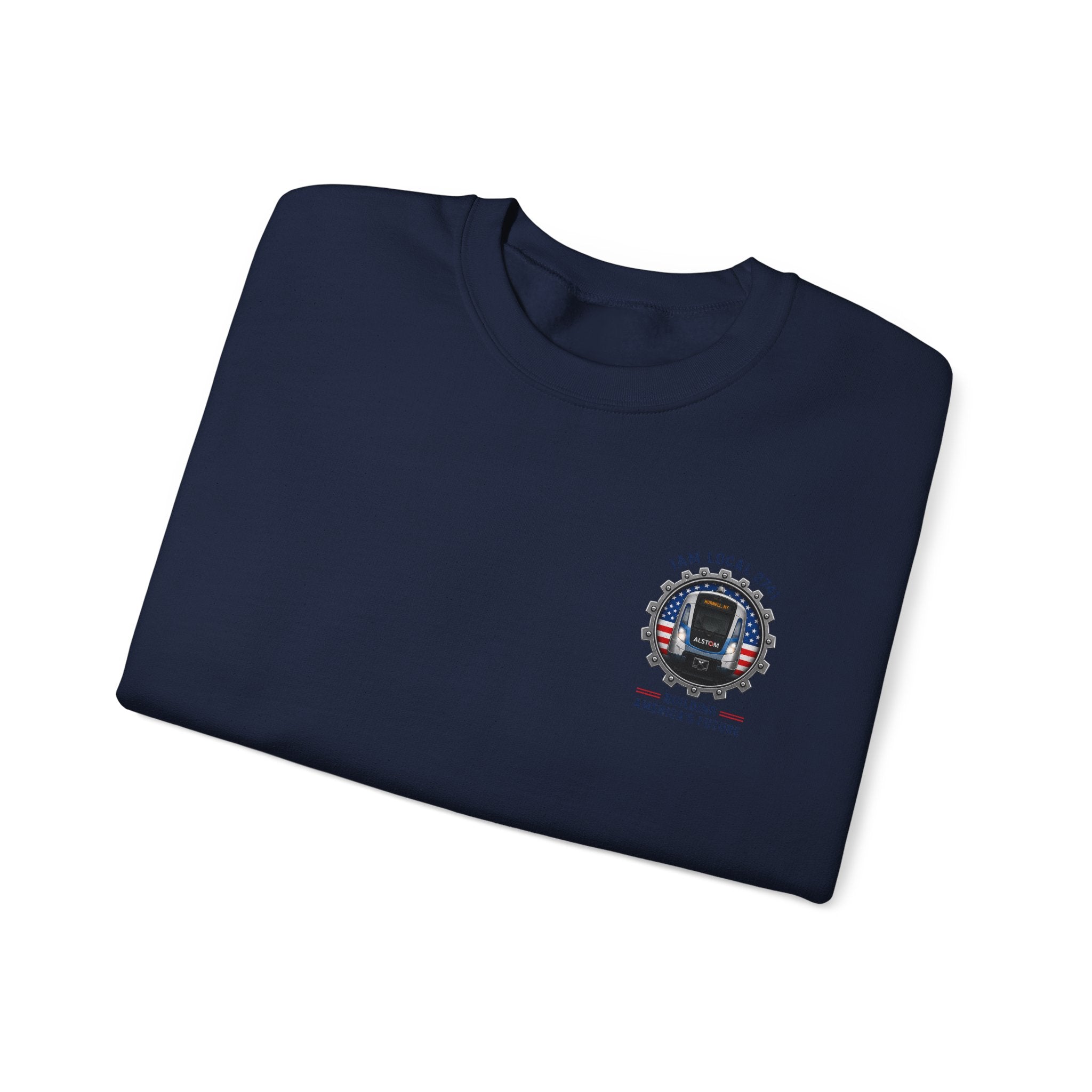 Union Pride Sweatshirt — "I Am Local 2741" 250 Years American Innovators Crewneck