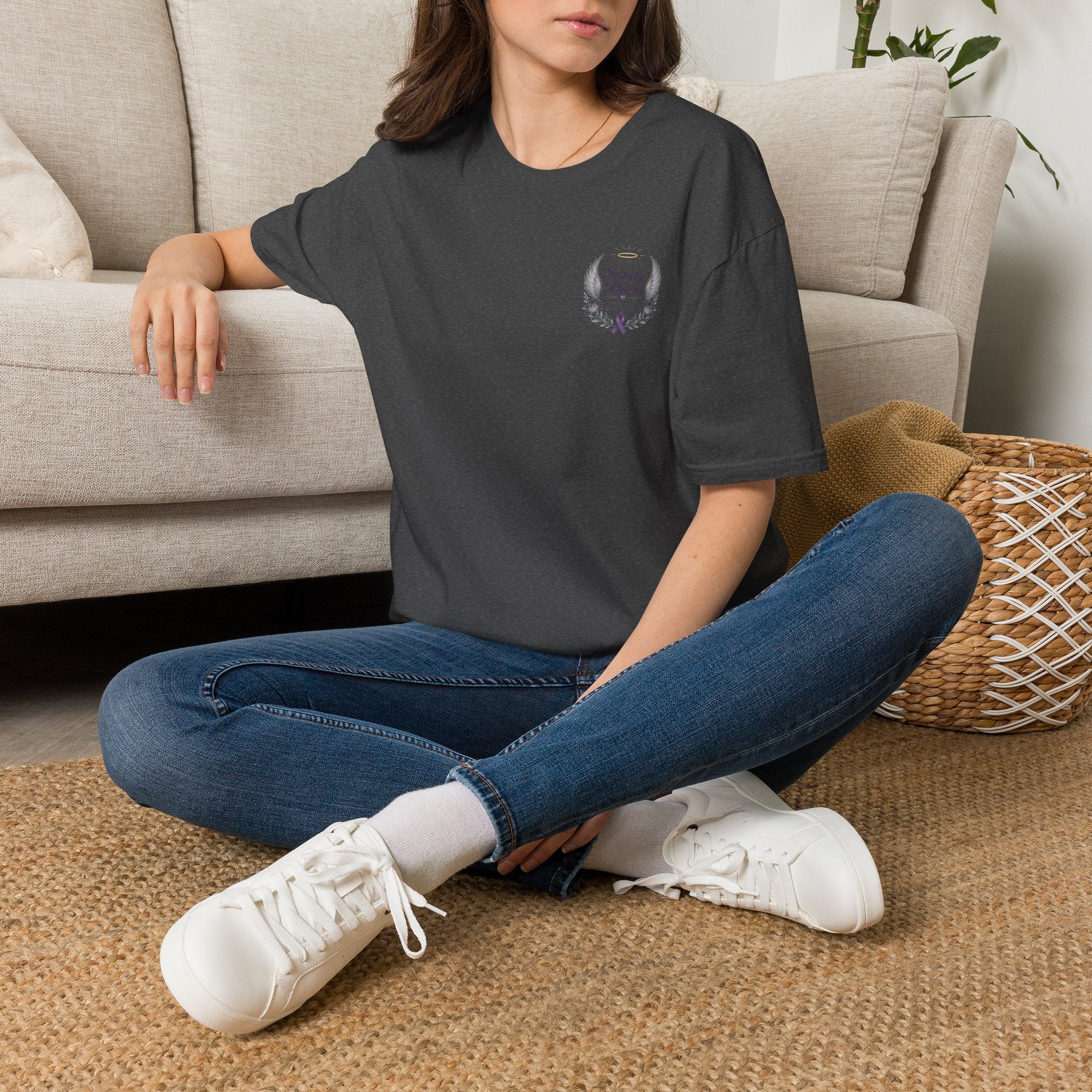 'Sandy Davis' Memorial Ribbon  Tee